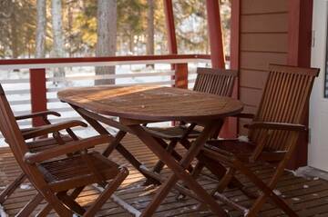 Фото номера Коттедж с 2 спальнями и сауной Дома для отпуска Kolin Lotus Cottages г. Колинкюла 27