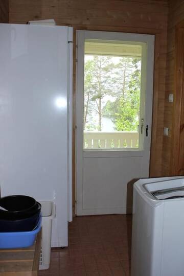 Фото номера Шале с 3 спальнями Шале Lake Cottage Jänisvaara г. Колинкюла 47
