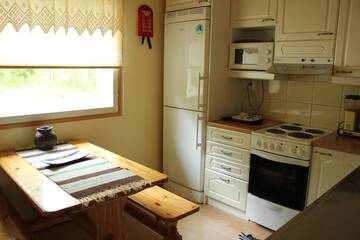 Фото номера Шале с 3 спальнями Шале Lake Cottage Jänisvaara г. Колинкюла 48