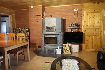 Фото номера Шале с 3 спальнями Шале Lake Cottage Jänisvaara г. Колинкюла 26