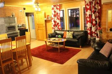 Фото номера Шале с 3 спальнями Шале Lake Cottage Jänisvaara г. Колинкюла 56