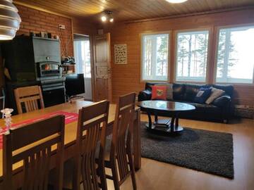 Фото номера Шале с 3 спальнями Шале Lake Cottage Jänisvaara г. Колинкюла 58