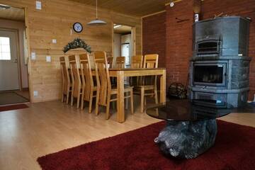 Фото номера Шале с 3 спальнями Шале Lake Cottage Jänisvaara г. Колинкюла 35